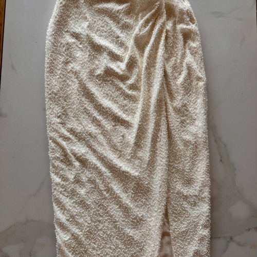 Oh Polly set like new, white top size 8 and skirt size 6