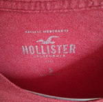 Hollister red t-shirt like new, size S, teen