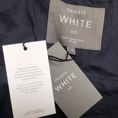 Private White V.C. Wool Bomber Jacket new, men's size S