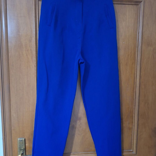 Women's office pants blue royal new size large