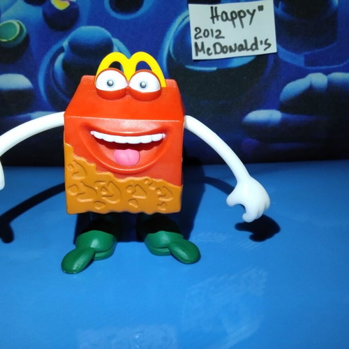 McDonald's Happy Meal Happy Box figure used, 2012