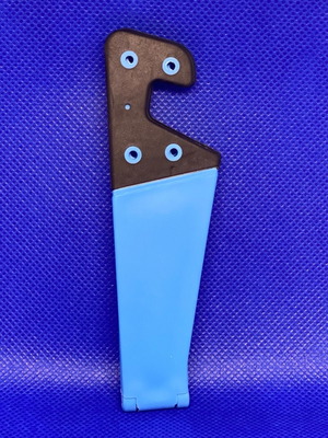 Mobile phone holder sealed, blue color