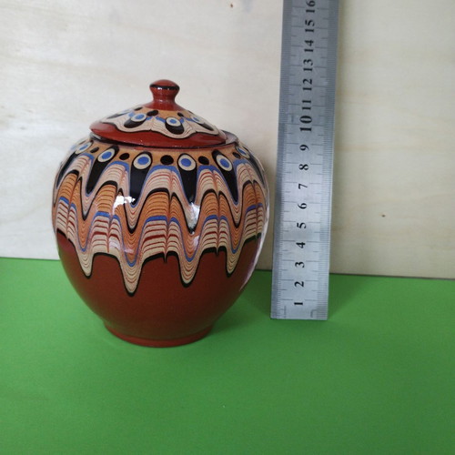 Troyan Ceramics Service Parts like new with traditional decor