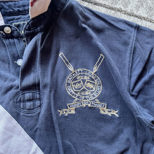 Polo Hackett London shirt like new, blue, size M