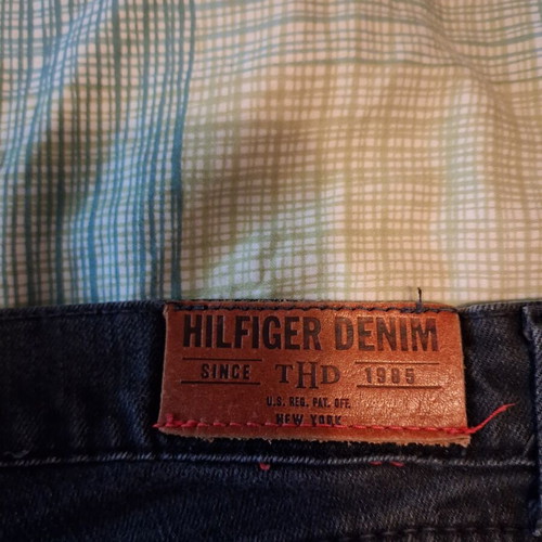 Tommy Hilfiger women's denim bermuda shorts Medium, like new, grey