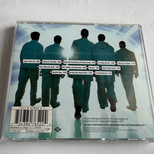 Backstreet Boys Millennium CD used, pop genre