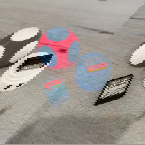 Θήκη Super Mario Μανιτάρι για Παιχνίδια Nintendo Switch καινούργια, κόκκινη