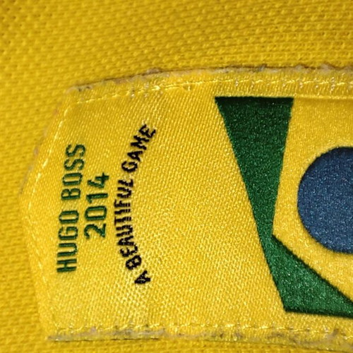 Hugo Boss x Brazil collectible polo shirt