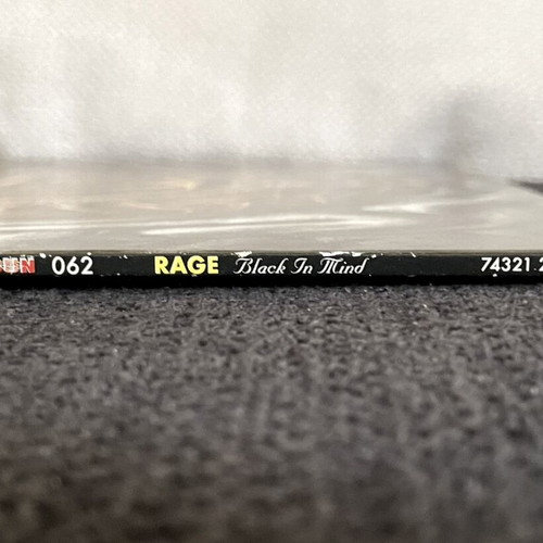 Rage Black In Mind LP used, metal, 1995 first pressing