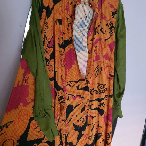 Nidodileda long colorful dress new size M