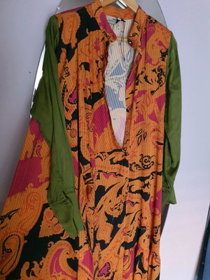 Nidodileda long colorful dress new size M