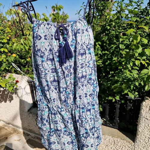 FULL-BODY SHORTS 100% VISCOSE M/L