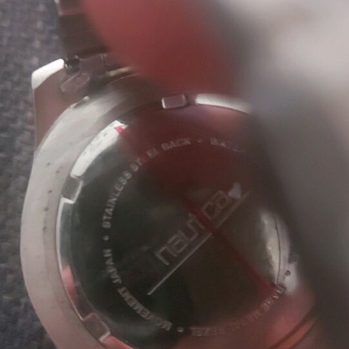 Nautica vintage men's watch like new with moon phase indicator
