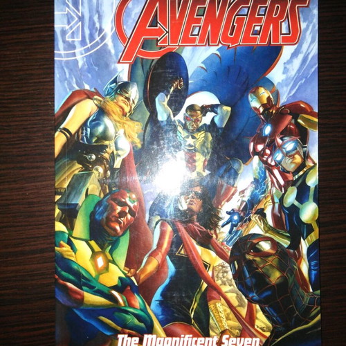 Avengers The Magnificent Seven paperback σαν καινούργιο, στα αγγλικά