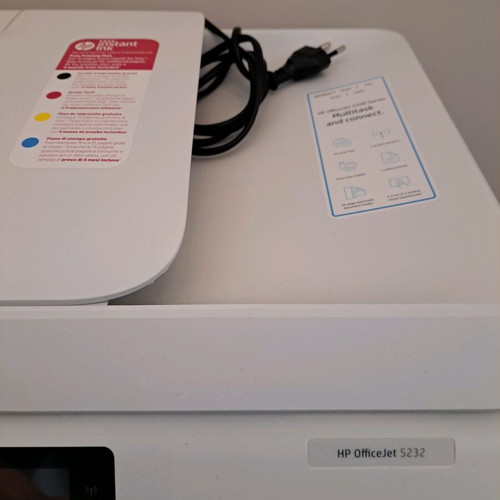 HP Officejet 5232 printer used, color multifunction inkjet