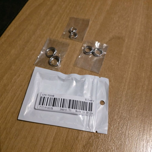 Earrings new, 3 pairs, unused