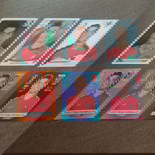 Ronaldo Panini World Cup stickers