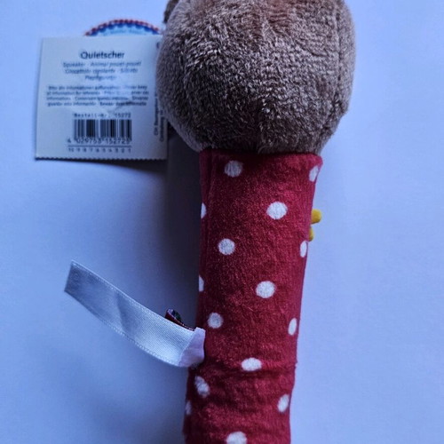BabyGlück Quietscher Teddy plush bear new