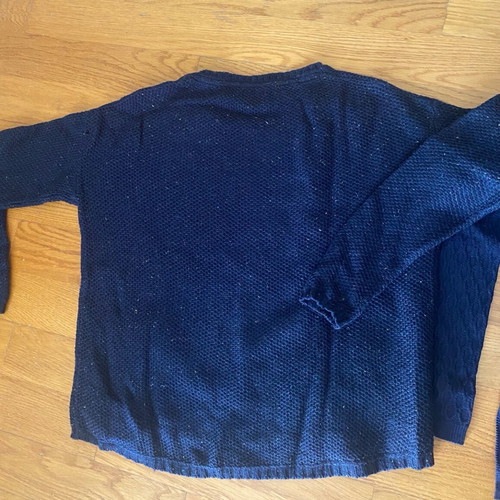 Bershka blue sweaters like new, set of 2 pieces