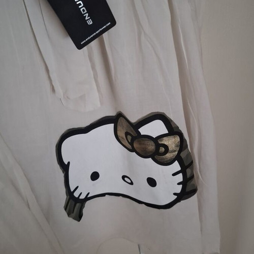 Hello Kitty dress linen and cotton, size Small, new