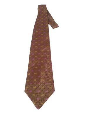 Etro tie gold patterned, like new