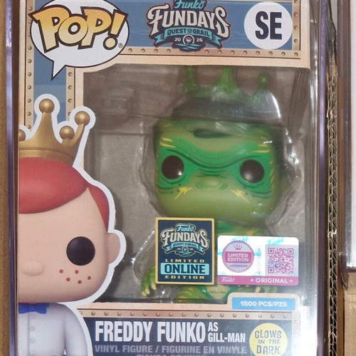 Funko Pop Freddy as Gill-Man LE 1500 new