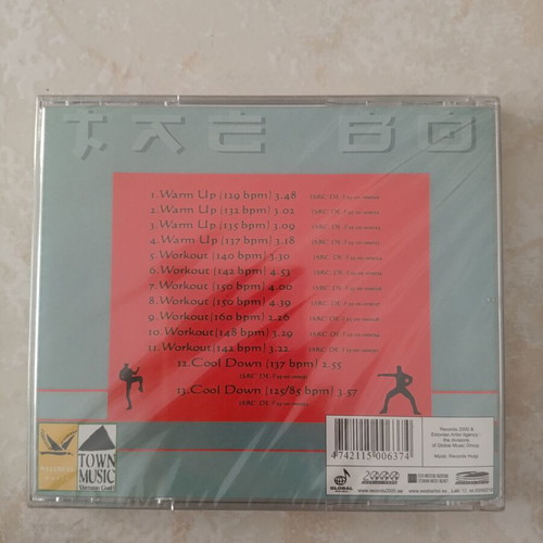 Tae Bo music CD new, electronic