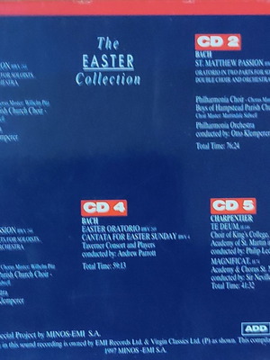 The Easter Collection 5 CD new, classical music