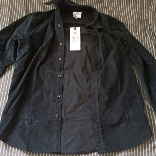 Peter Werth Navy Blue Shirt Medium New