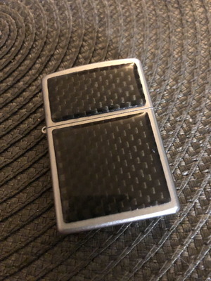 Zippo αναπτήρας Carbon Fiber Emblem #670 σαν καινούργιο vintage 1999-2000 συλλεκτικό