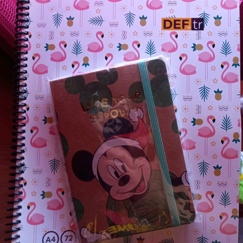 Mickey notebook and notepad set new