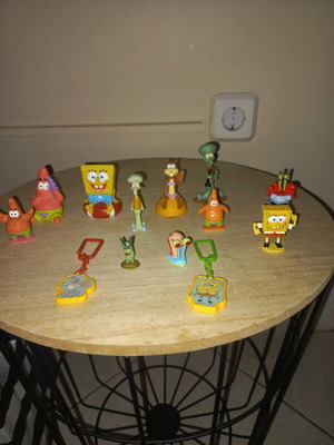 SpongeBob SquarePants figures used
