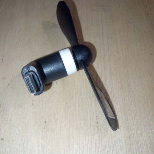 Mini fan with type-c port new