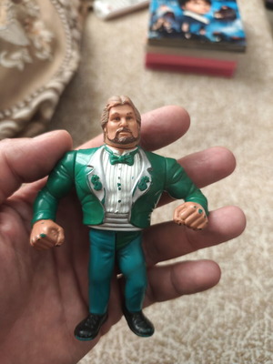 WWE Hasbro The Million Dollar Man figure used, Giants of Catch