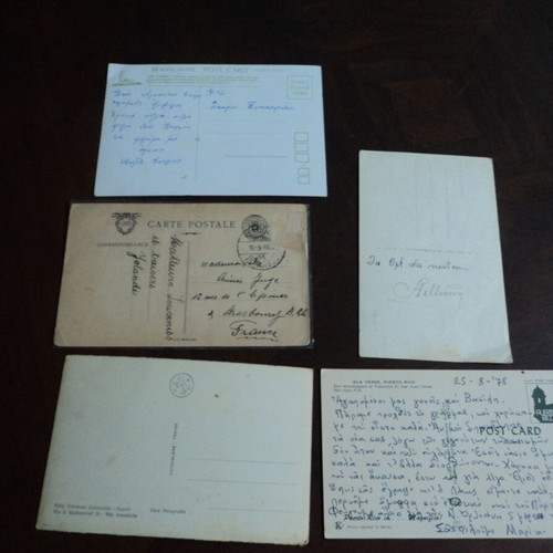 Hotels used postcards 17 from the previous century worldwide