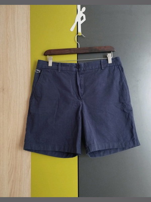 Lacoste women's shorts used, size 40/42, cotton