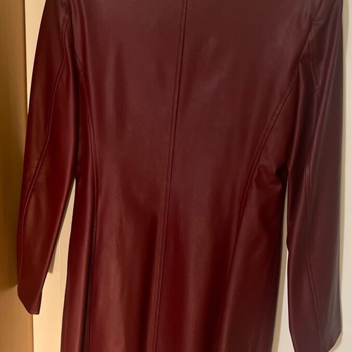 Women's burgundy coat CJ Capricorn Jeans like new, size Large