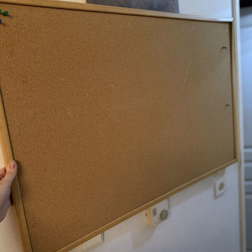 Bulletin board used, ideal for home and office