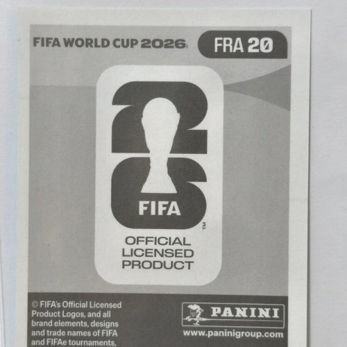 Kylian Mbappé FRA20 Panini FIFA World Cup 2026 sticker