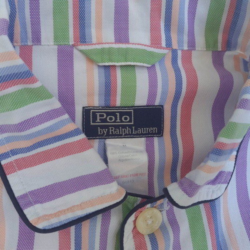 Polo Ralph Lauren men's vintage striped shirt pajama size M