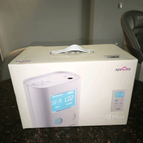 Spectra 9+ double electric breast pump like new