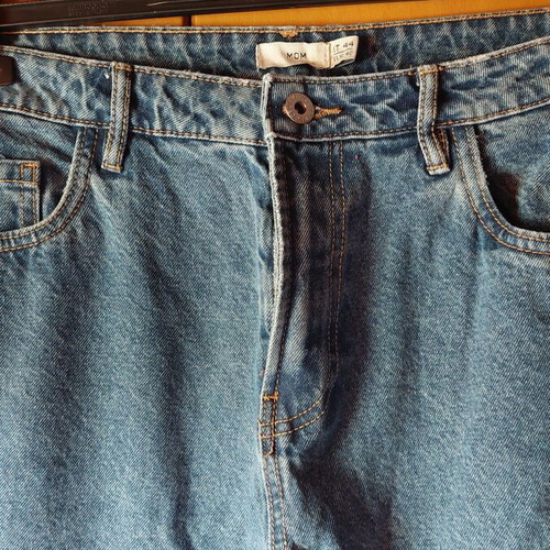 Mom jeans high waist new, blue, size L 40 12 by Ovs Fashion