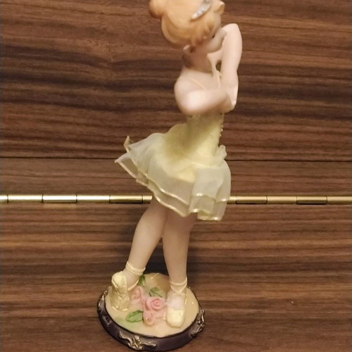 Vintage decorative ballerina ceramic used