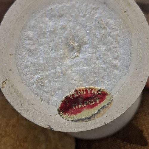 Decorative items from Parian marble like new