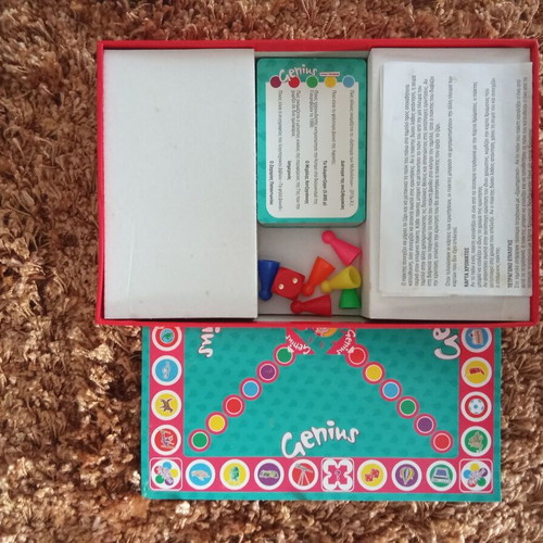 Genius board card game Nilco like new