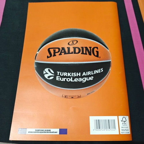 Euroleague 2023-2024 album new with stickers