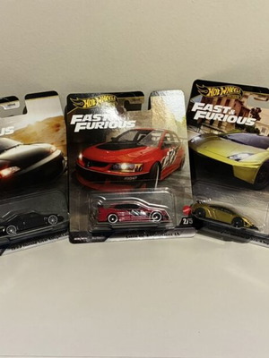 Hot Wheels Premium Fast and Furious καινούργιο σετ 5 αυτοκινήτων