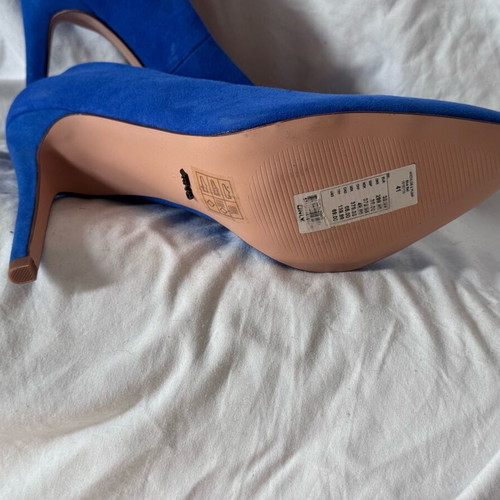 Only pumps new, blue, size 41 pointed toe