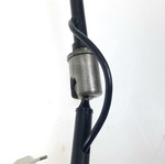 Industrial typography lamp 1950 with metal joints, 220V