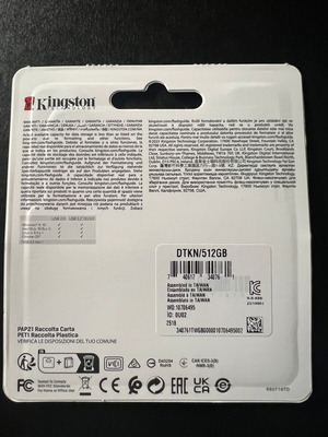 Kingston DataTraveler KysonDTKN-512GB USB3.2 σφραγισμένο
